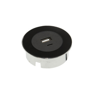 Dot USB socket s/s/white/black