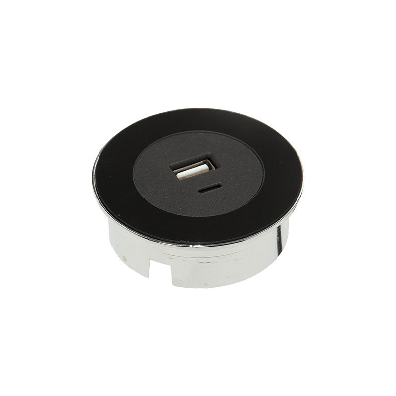 Dot USB socket s/s/white/black