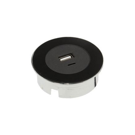 Dot USB socket s/s/white/black