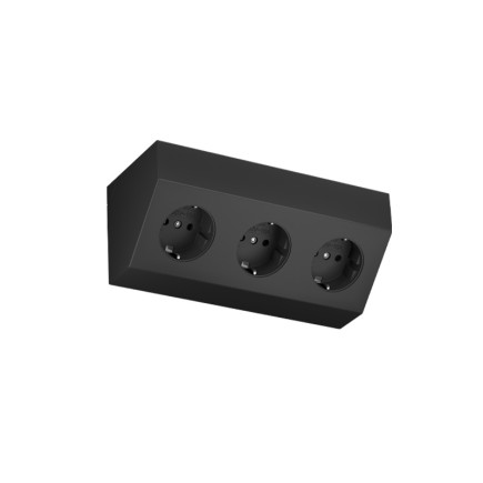 Econ-3 corner socket black