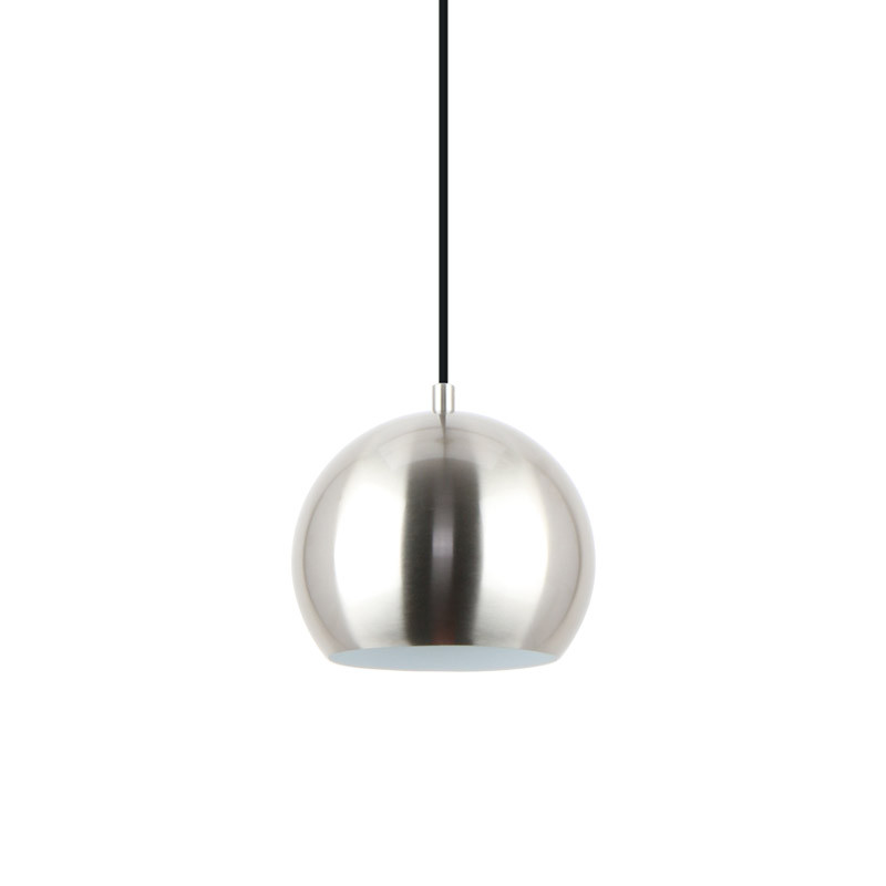 LOTUS-180 nickel pendant light