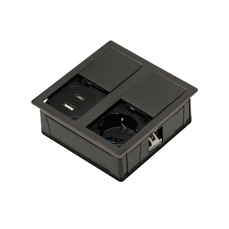 DESK-2 USB pistorasia tin