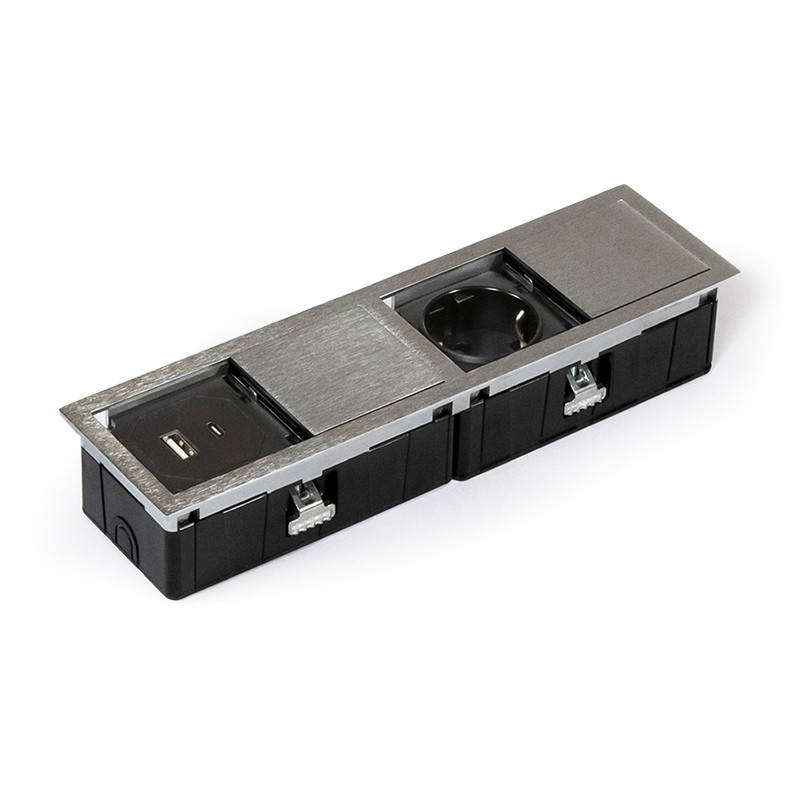 MONO-2+USB pistorasia, rst MONO-2+USB pistorasia, rst