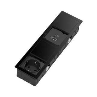 MONO-2 + USB socket brush.black