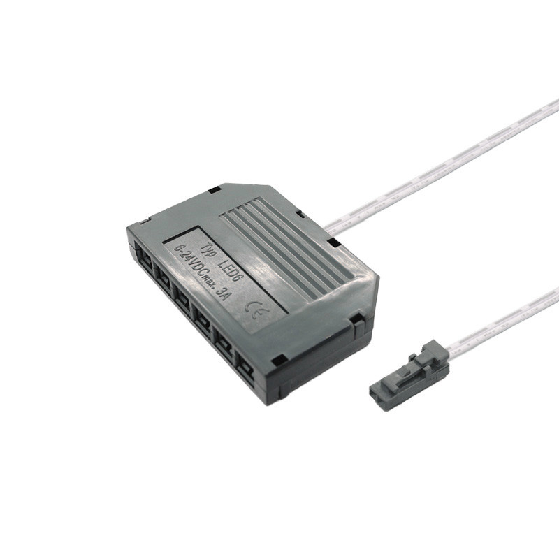 Virtalähde/Smart jakotukki 6-osainen Virtalähde/Smart jakotukki 6-osainen