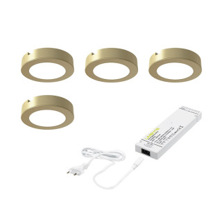 LENOX 2C 4x4W 3000/4000K brass