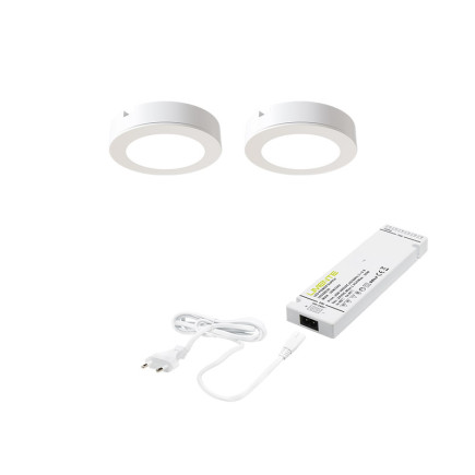 LENOX 2C 2x4W 3000/4000K wh