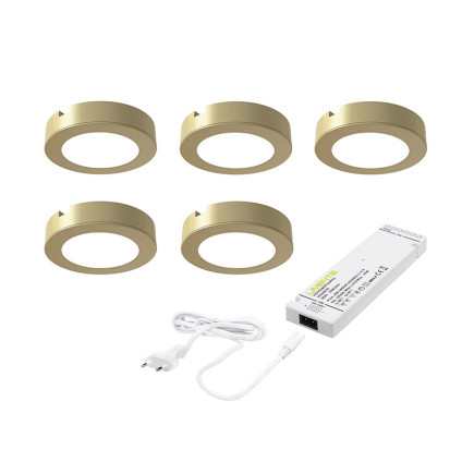 LENOX 2C 5x4W 3000/4000K brass