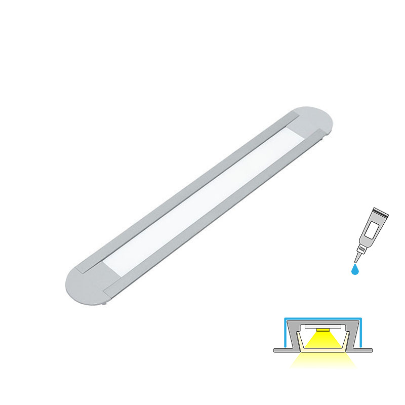 PROFIILI INSER MINI 2m, alu PROFIILI INSER MINI 2m, alu