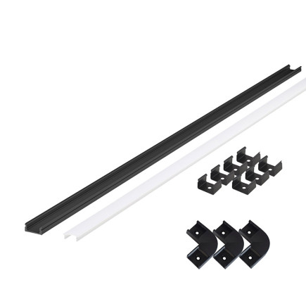 PROFIILI LINEA 2m musta