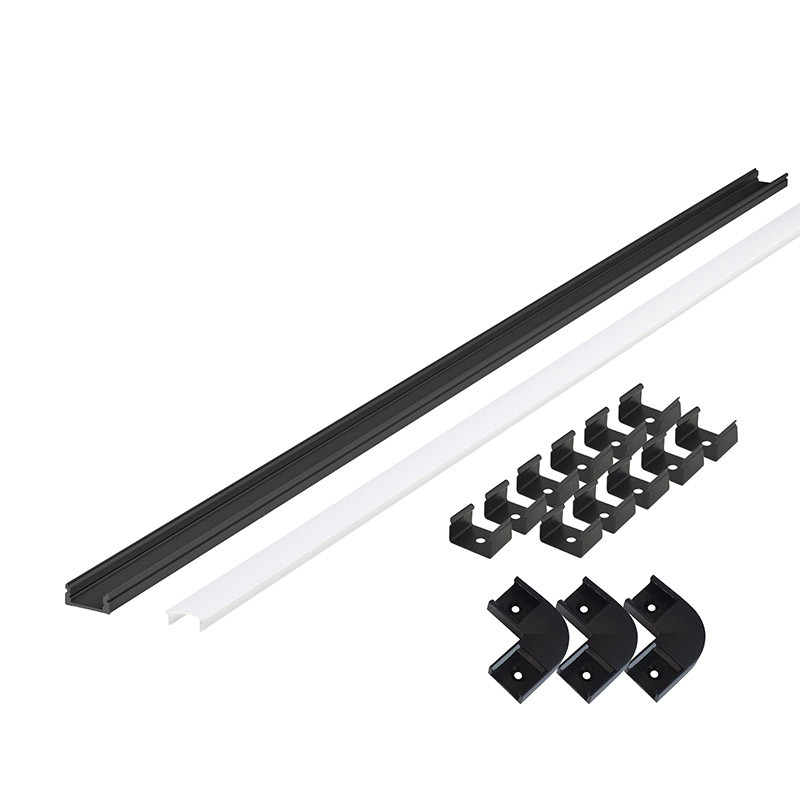 PROFIILI LINEA 2+2m musta