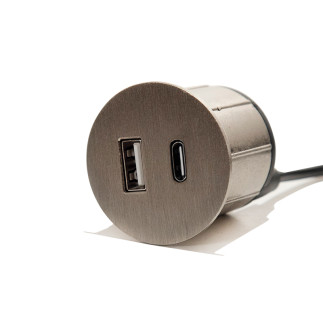 Pick-1 socket champagne