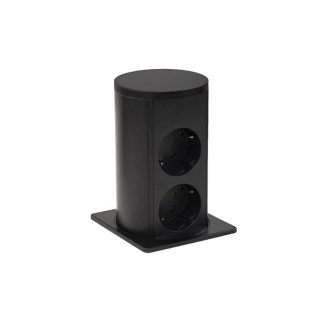 LIFT neliö, harjattu musta