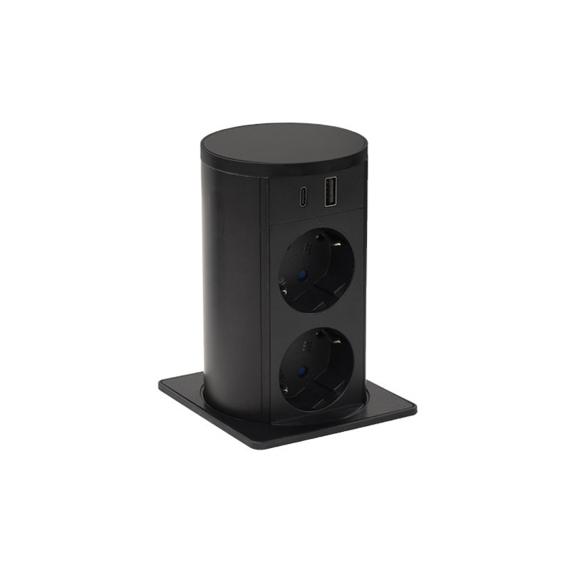 LIFT neliö, harjattu musta USB LIFT neliö, harjattu musta USB