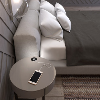 Dot USB socket s/s/white/black